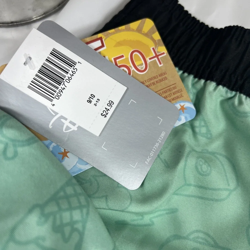 DISNEY Store Mickey Mouse Swim Trunks for Boys UPF 50+ NEW WITH TAG (Size‎ 9/10)